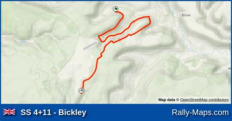 Ss Bickley Stage Map Quip Forest Stages Rally Ancro