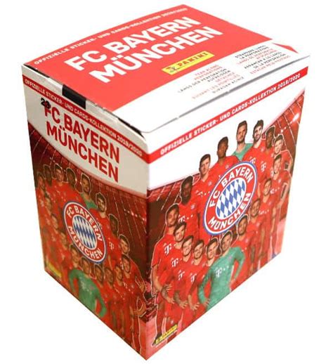 Panini Fc Bayern Munich Sticker Cards Box Stickerpoint