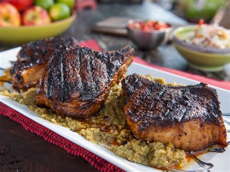 Mexican Chile Pork Chops Recipe Food Network Recipes Food Pork