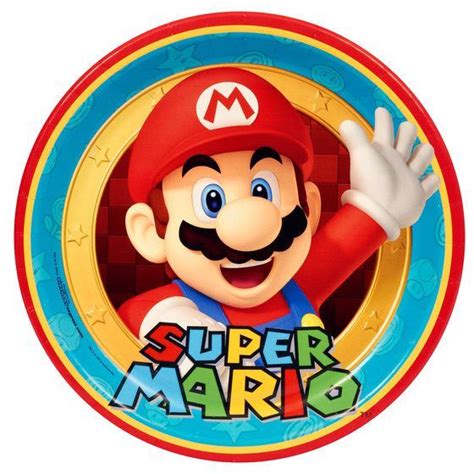 Super Mario Bros Tableware Boys Birthday Party Supplies Birthday