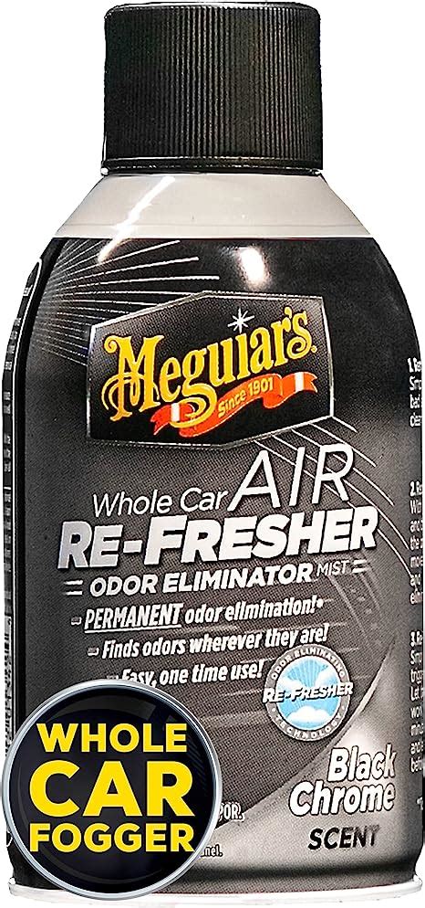 Meguiar S Oficial Air Re Fresher Eliminador De Olores Black Chrome