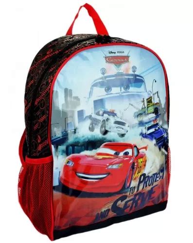 Mochila Escolar G Costas Mcqueen Disney Dermiwil Cars MercadoLibre