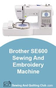 Brother SE600 Embroidery Designs: Elevate Your Sewing Game with These Patterns | Helmuth Projects