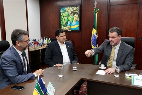 Ministro E Representantes Do Amap Discutem Desenvolvimento Econ Mico