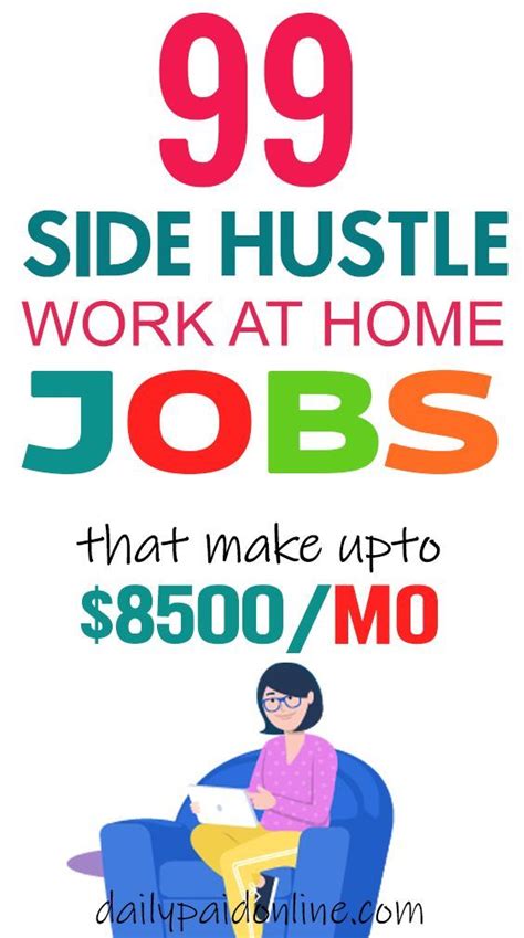 100 Best Side Hustle Ideas That Will Make You Rich Soon Artofit