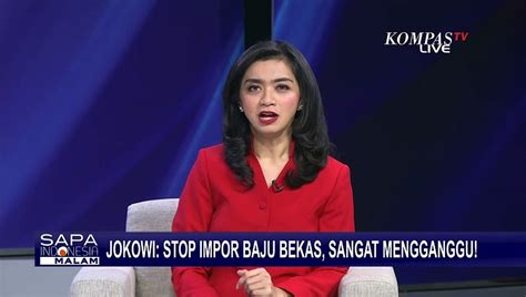 Jokowi Sebut Impor Pakaian Bekas Sangat Mengganggu Industri Tekstil