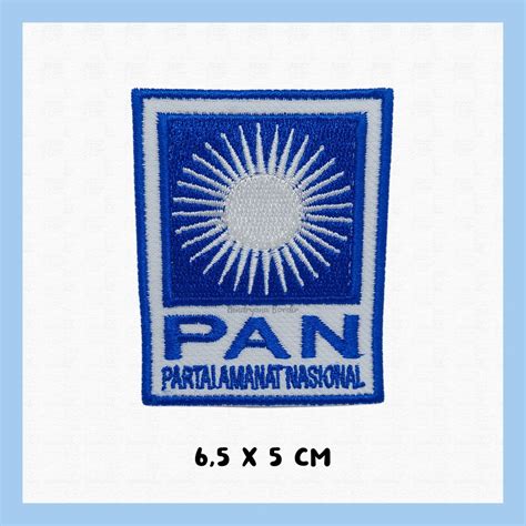 Jual Bordir Logo Pan Partai Amanat Nasional — Patch Badge Bet Emblem