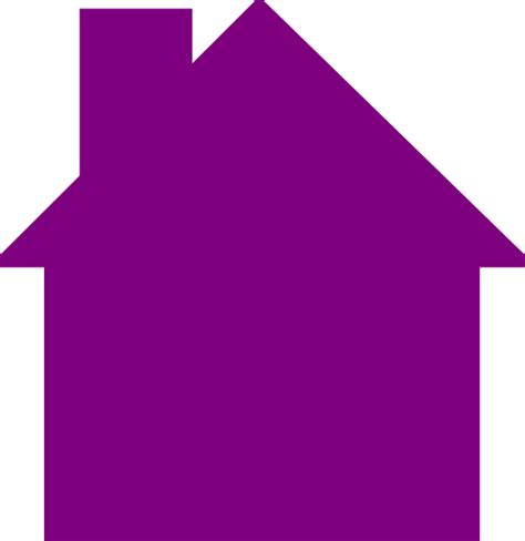 House Logo Purple Clip Art at Clker.com - vector clip art online ...