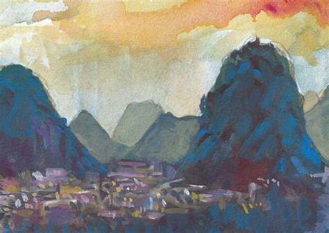 Guilin landscape :: Behance