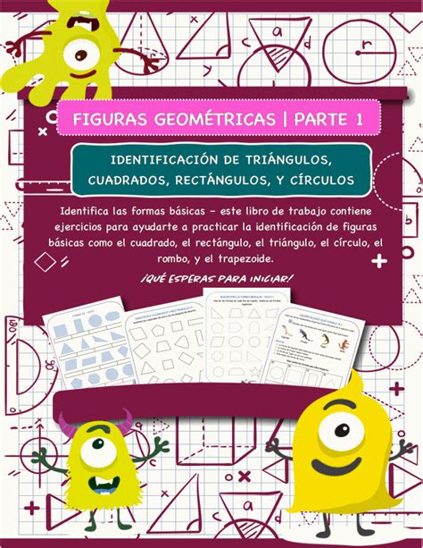 Segundo Grado Libros De Trabajo Identificar Figuras Geom Tricas Math