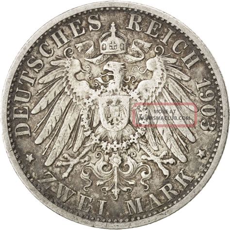 Allemagne Prusse Wilhelm Ii Mark A Km Km