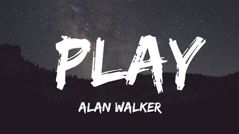 Alan Walker K 391 Play Lyrics Ft Tungevaag Mangoo Ava Max