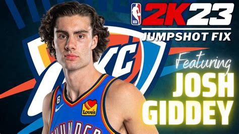 Josh Giddey Jumpshot Fix Nba K Youtube