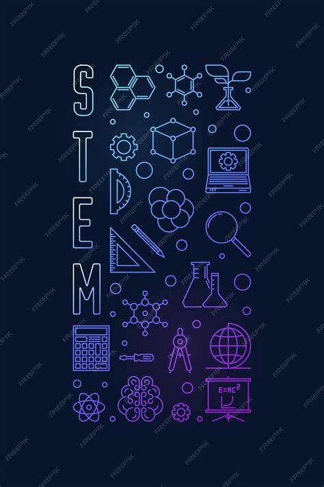 Premium Vector Stem Science Technology Engineering And Mathematics