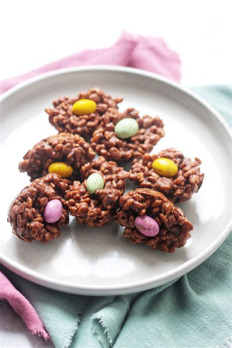 Chocolate Rice Krispie Nests With Variations Supper In The Suburbs