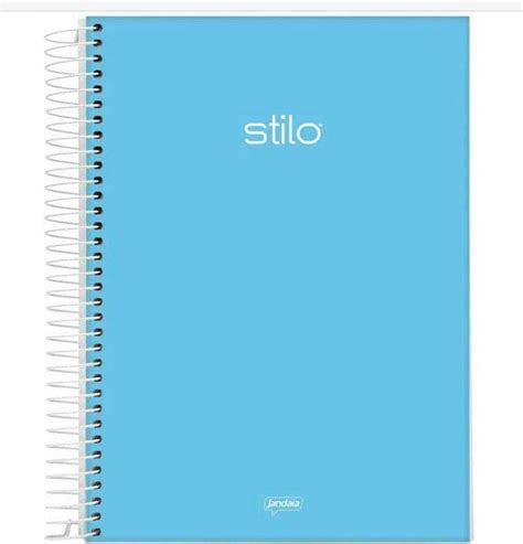 Caderno Espiral Capa Dura Universit Rio Mat Rias Stilo Jandaia