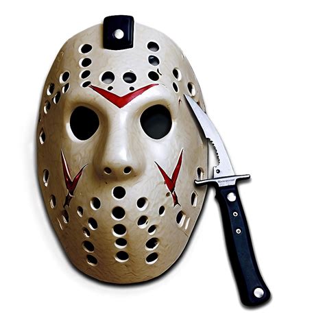 Jason Voorhees With Machete Png Ncw39 Png Image