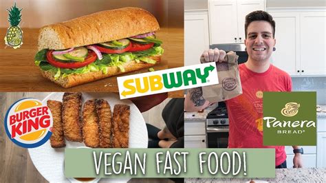 Eating Vegan Fast Food For 24 Hours 2 What Chris Eats In A Day Youtube