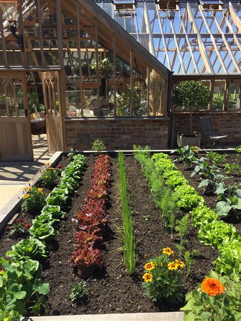 Summer Vegetables In The Kitchen Garden Kitchen Garden Backyard