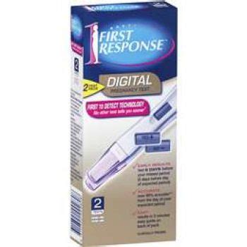 First Response Digital Pregnancy Test Pack Black Box Product Reviews