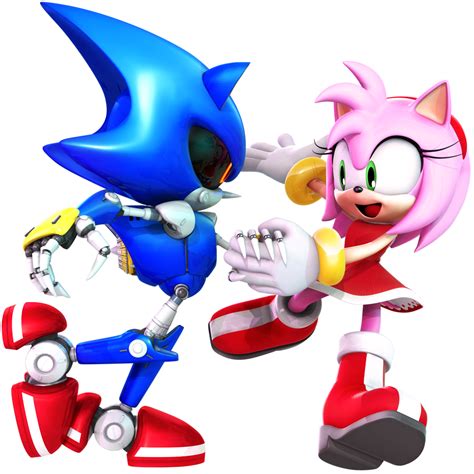 Amy And Metal Sonics Anniversary Render By Nibroc Rock On Deviantart