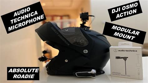 How To Do Motovlog Setup Motovlog Modular Helmet DJI Osmo Action