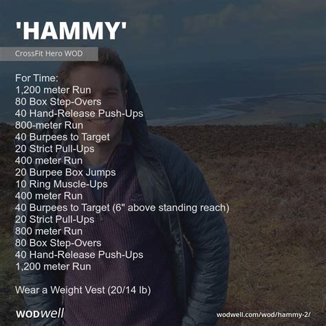 Hammy Workout Crossfit Hero Wod Wodwell