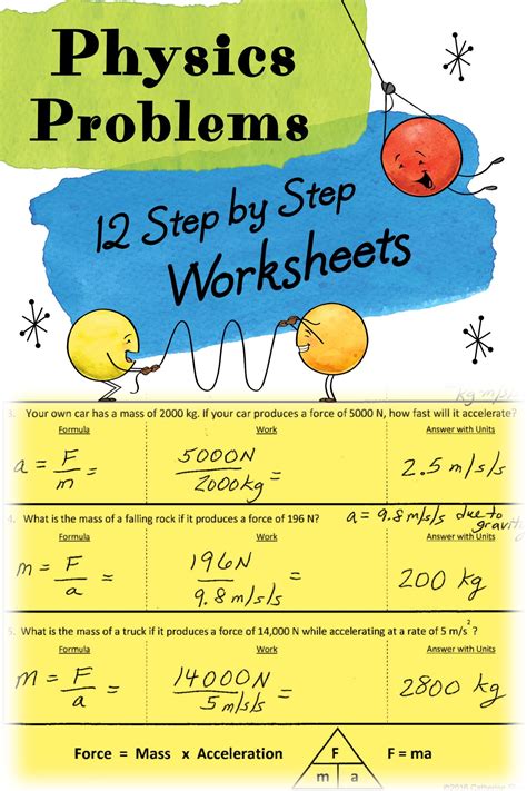 Printable Physics Worksheets