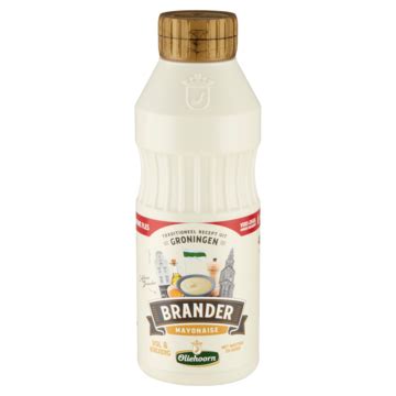 Oliehoorn Brander Mayonaise Met Mosterd En Peper 465ml Bestellen