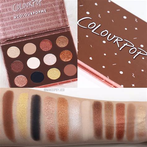 Colourpop I Think I Love You Makeup Swatches Colourpop Eye Makeup