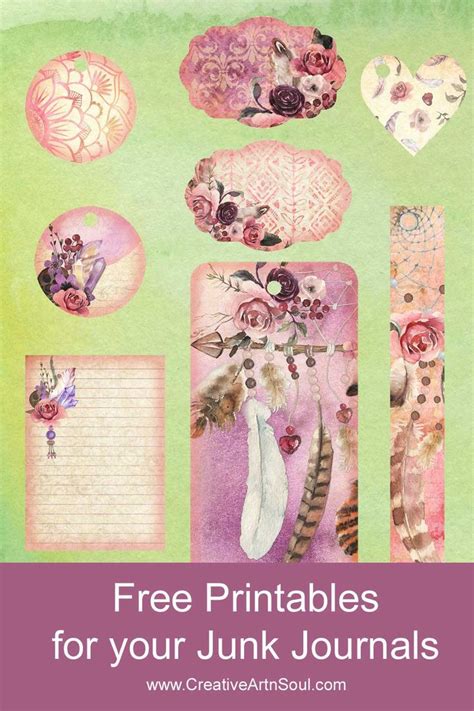 Free Junk Journal Printables Nel 2024