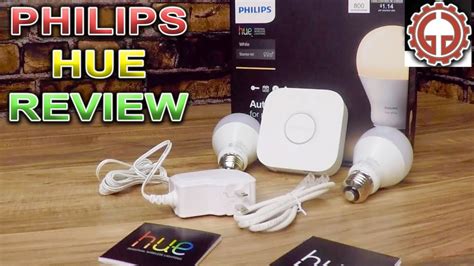 Philips Hue White Led Starter Kit Unbox And Demo Youtube