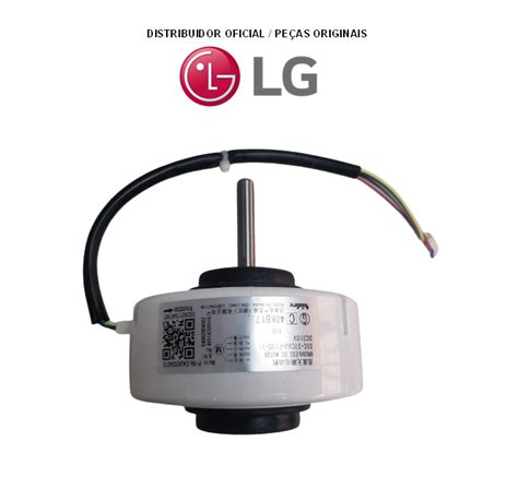 Motor Ventilador Evaporadora Lg Eixo Curto Btu H Sic