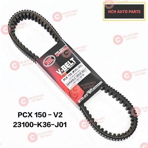 V BELT DRIVE BELT HONDA PCX 150 V2 23100 K36 J01 VARIO 150