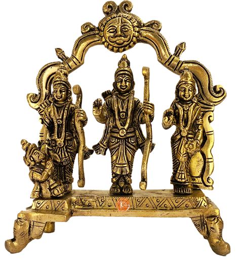 Buy Brass Ram Darbar Showpiece Shri Ram Darbar Idol Home Decor