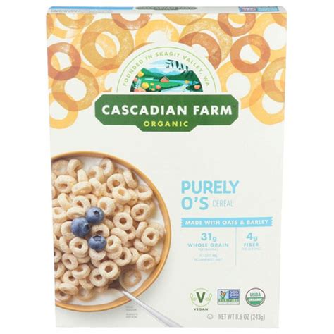 Cascadian Farm Organic Purely Os Cereal 8 6 Oz Walmart