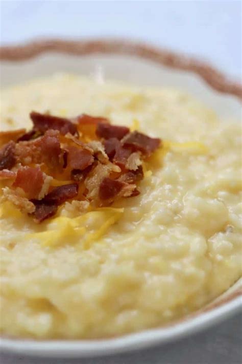 Southern Crock Pot Easy Cheesy Grits Recipe