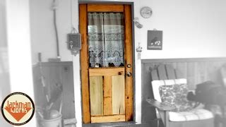 Craftsman Style Screen Door Woodworking Challenge