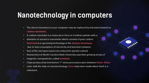 Nanotechnology Powerpoint Template Slidebazaar