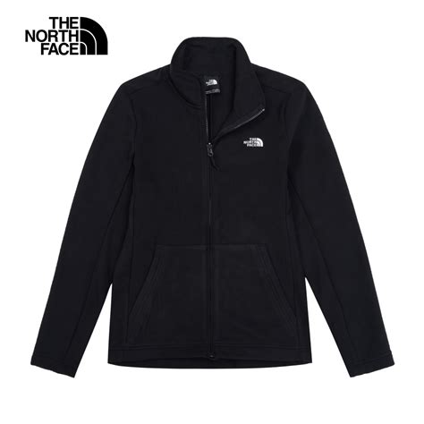 【the North Face 官方旗艦】北面女款黑色保暖舒適休閒立領抓絨外套｜88rqjk3 外套 Yahoo奇摩購物中心