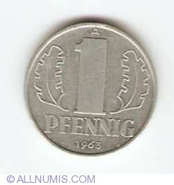 Pfennig A Democratic Republic Germany Coin