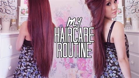 My Hair Care Routine For Long Healthy Hair Youtube