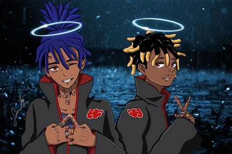 Xxxtentacion X Juicewrld X Akatsuki Rest Easy Guys 999 🖤 🕊 R Juicewrld