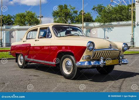 Rare Soviet Russian Car Volga 60 S Editorial Image - Image of public, retro: 36082660