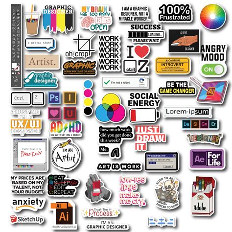 Designer Stickers