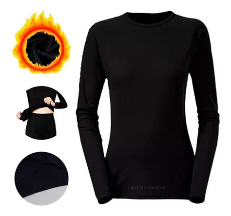 Blusa Térmica Quente Para Frio Intenso Segunda Pele Inverno Mercadolivre