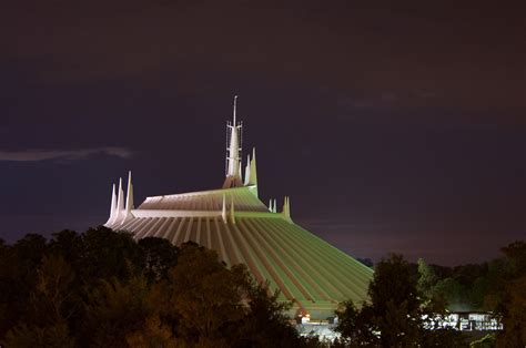 Space Mountain, at Night - Pentax User Photo Gallery