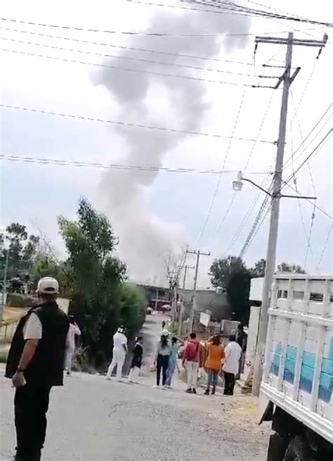 Explosi N De Pirotecnia En Ocuituco Deja Dos Lesionados La Jornada