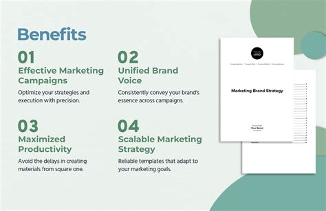 Marketing Brand Strategy Document Template in PDF, Word, Google Docs ...