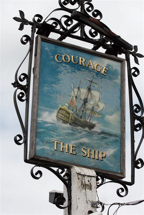 The Ship Pub Sign Southfleet Kent UK David Seall Flickr